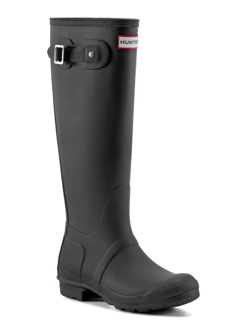 HUNTER Original Back Adjustable Tall Rain Boot - US 6M/ 7F